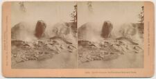 YELLOWSTONE SV - Grotto Geyser - BW Kilburn c1896 picture