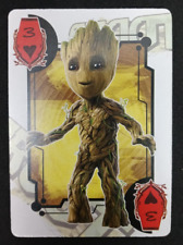 2017 Aquarius Guardians of the Galaxy Vol 2 Groot Playing Card 3 Hearts picture