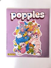 1988 Popples, Album & 225 Stickers Album Made by Panini picture