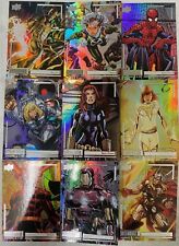 2023 UD Marvel Allegiance Avengers Vs X-Men Rainbow Parallels Pick From The List picture