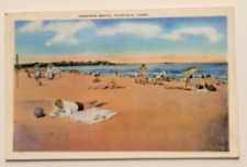 Jennings Beach Fairfield Ct.  Rarer Postcard Conn. 1937 picture