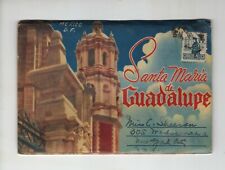 Vintage Post Card Folder - Santa Maria de Guadalupe - Mexico D.F. picture