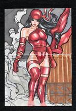 2014 Upper Deck Marvel Premier Sketch Booklets 1/1 Adriana Melo Sketch l6f picture