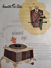 1950 Original Esquire Art Ads Hammonton Park Clothes Mens Swank Jewelry picture
