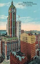 USA Singer Building New York City B35 picture