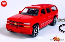 🎁 RARE KEYCHAIN RED CHEVY SUBURBAN NEW CUSTOM RIMS Ltd EDITION GREAT FOR GIFT🎁 picture