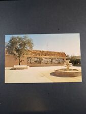 Postcard Borrego Springs Ca. Marble Granite Fountain Imported From Italy 1529 picture