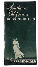 1936 Southern California Hotels Brochure Complements of All Year Club picture