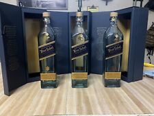Johnnie Walker Blue Label Scotch Whiskey 750ml Bottle Box tassle  picture