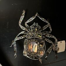 Katherine’s Collection Jeweled Spider Clip Retired Halloween Gothic picture