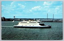 Newport to Jamestown Ferry Service Narragansett Bay Rhode Island Postcard picture