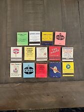 Vintage Matchbooks From Service/gas Stations Lot of 14, Mostly Unstruck picture
