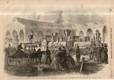 1864 Leslie's January 16 - Five Vicksburg locomotives built under McPherson picture