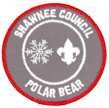 MINT Vintage Polar Bear Award Shawnee Council Patch Ohio OH Boy Scouts BSA picture