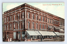 1910. CADY'S CORNER. PLATTSBURG, NY. POSTCARD DM1 picture