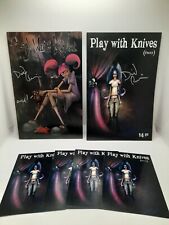 Play With Knives 1& 2 Signed by Dave Correia 2003 picture