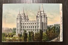 Utah - Mormon Temple 1907 picture
