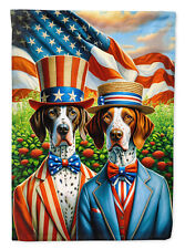 All American Pointer Flag Canvas House Size DAC4285CHF picture