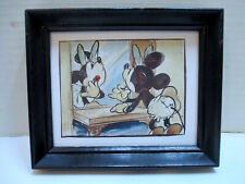 Disney Sketch of Minnie Mouse Lipstick, Mickey's Surprise Party 1939, Scene 12 picture