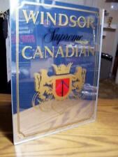 Windsor Supreme Canadian Whiskey Glass Mirror 8 x 10 