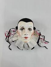 Dyan Nelson Collection Nobodys Fool Jester Theater Head Bust Mask Vintage 1985 picture
