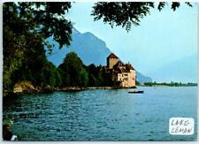 Postcard - Lake Leman - Château de Chillon - Veytaux, Switzerland picture