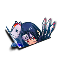 Itachi Akatsuki Clan Peeker Holographic Anime Peeker / Decal / Bumper Sticker picture