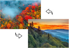 Appalachian Mountains  - Postcard 3D and Motion Lenticular picture