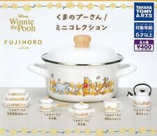 FUJIHORO Winnie the Pooh Mini Collection Capsule Toy 5 Types Full Comp Set New picture