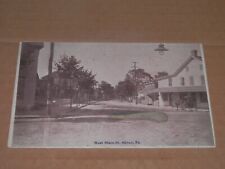AKRON PA - 1913 POSTCARD - WEST MAIN STREET - LANCASTER COUNTY picture