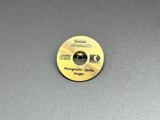 Vintage Kodak Photo CD Hat Lapel Pin Early 90s Tech Advertising, Portfolio CD picture
