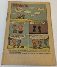 1959 Four Color #1015 ~ Charles Schulz PEANUTS ~ no front cover, 2 pages clipped picture