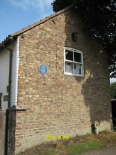 Photo 6x4 Cottage with blue plaque Wold Cottage circa 1840 home to two su c2013 picture