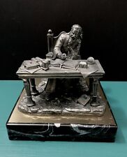 Michael Ricker Pewter Merlin Gandalf Wizard Laboratory Magic Book Sculpture GOT picture
