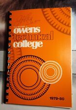 Owens Technical College Catalog 1979-1980 Toledo OH Book Paperback picture