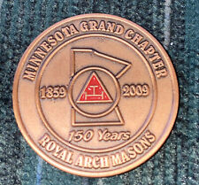 1859-2009 Minnesota Grand Chapter Royal Arch Masons Coin Token 150 Years picture