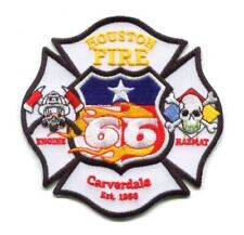 Houston Fire Department Station 66 Patch Texas TX v2 picture