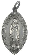 Vintage Signed Penin Immaculate Conception, Lourdes Diocese De  Limoges Medal picture