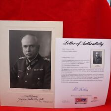 ROYALTY SIGNED Charles Edward, Duke of Saxe-Coburg and Gotha PHOTO 1945 PSA COA picture
