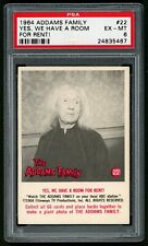 1964 Donruss The Addams Family Card #22 Yes, We Have A Room For Rent PSA 6 picture