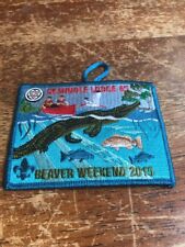 Seminole Lodge #85 2015 Beaver Weekend OA Order of the Arrow CG-419H picture
