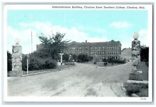 c1940's Administration Bldg. Chadron State Teachers College Chadron NE Postcard picture