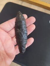 Paleo Lind Coulee Point. Oregon.  Obsidian, Rogers COA picture