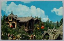 Disneyland Skyride Swiss Chalet D-6 Postcard picture