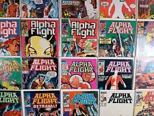 Marvel Comic Book Lot Alpha Flight picture