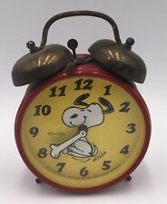 1970 Vintage Peanuts Snoopy “Blessing” Alarm Clock picture