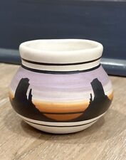 Dine Navajo Pottery Vase Native American  Signed picture