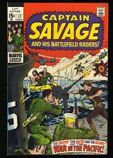 Capt. Savage and His Leatherneck Raiders #17 NM- 9.2 Marvel 1969 picture