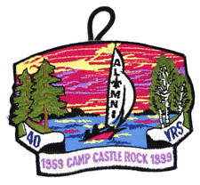 1999 Alumni Camp Castle Rock Four Lakes Council Patch Wisconsin Boy Scouts WI picture
