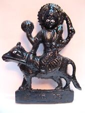 Shri Sri Shani Shaani Dev Iron Metal Statue Idol~Blessed & Energized~6.5 inches picture